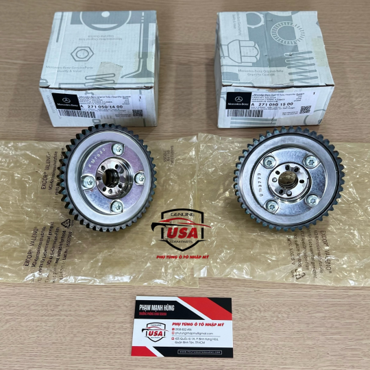 Bộ nhông cam xả , cam hút Mercerdes C200 , C250  